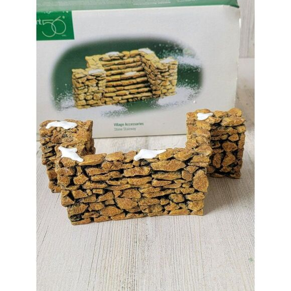 Dept 56 52725 Stone Stairway village accessory xmas - Picture 5 of 7